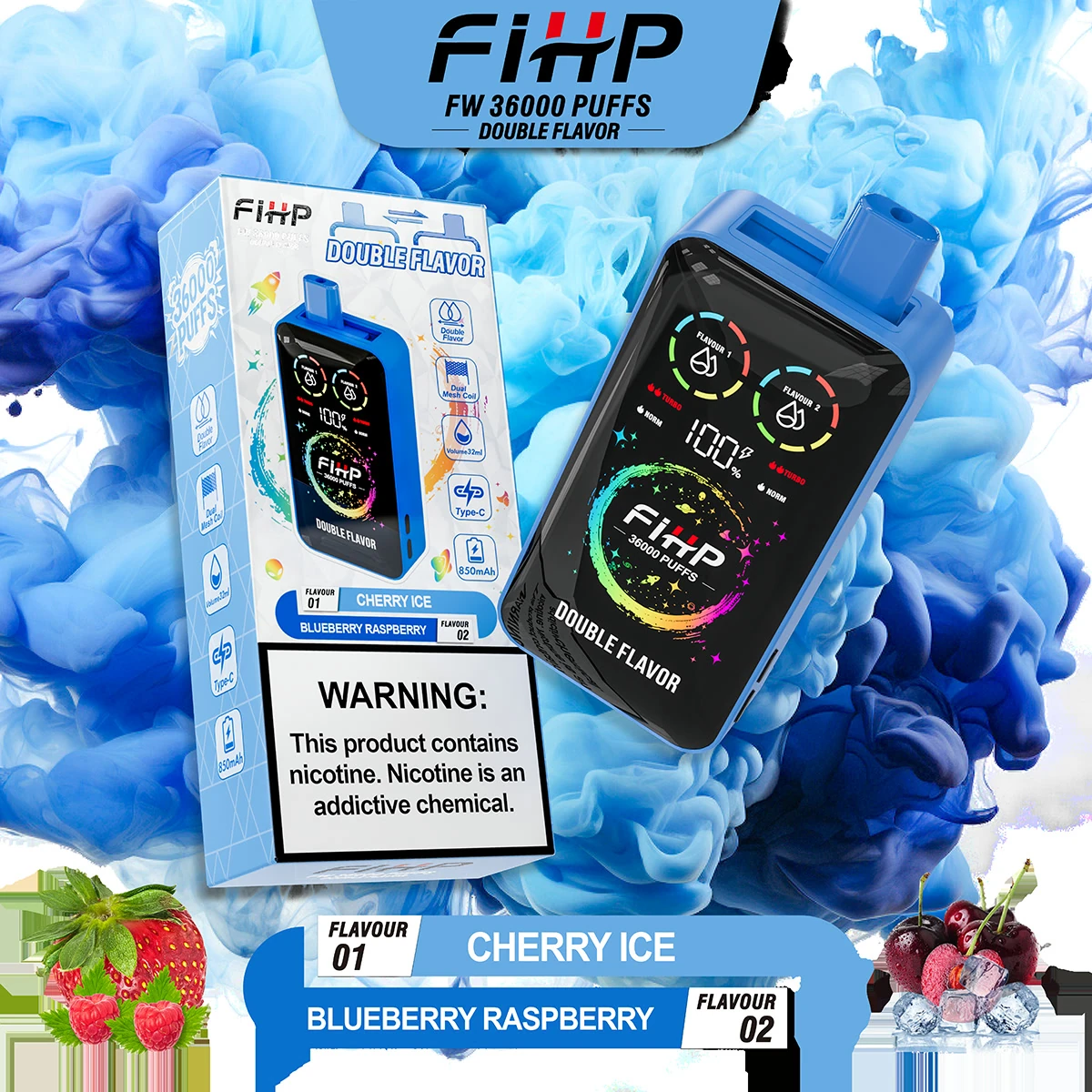 fihp-36k-2-in-1-power-control-vape-32ml-display image 4
