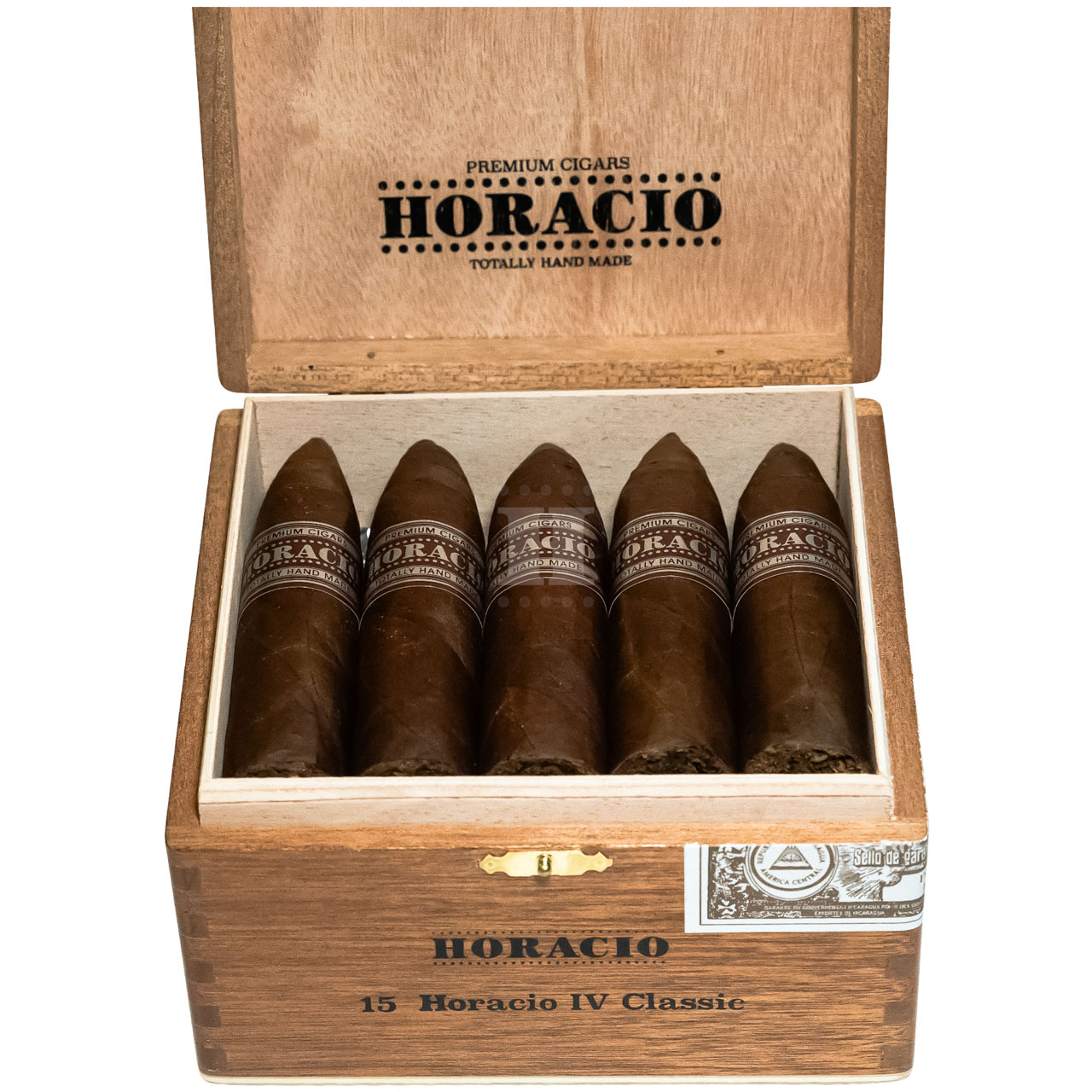 horacio-iv-classic-zigarre-belicoso-einzelzigarre-nuss image 4