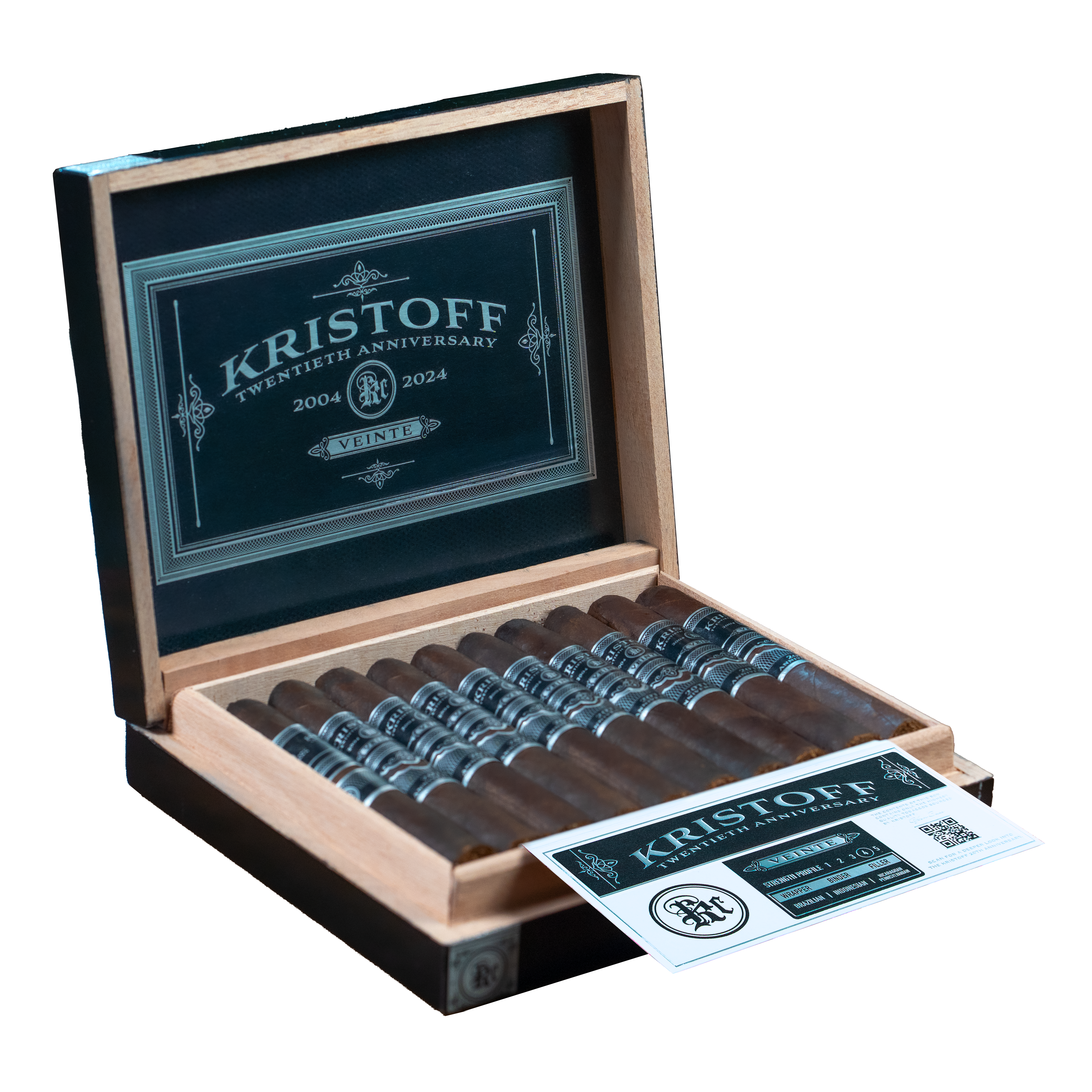 kristoff-veinte-robusto-zigarre-5x50-schokolade image 2