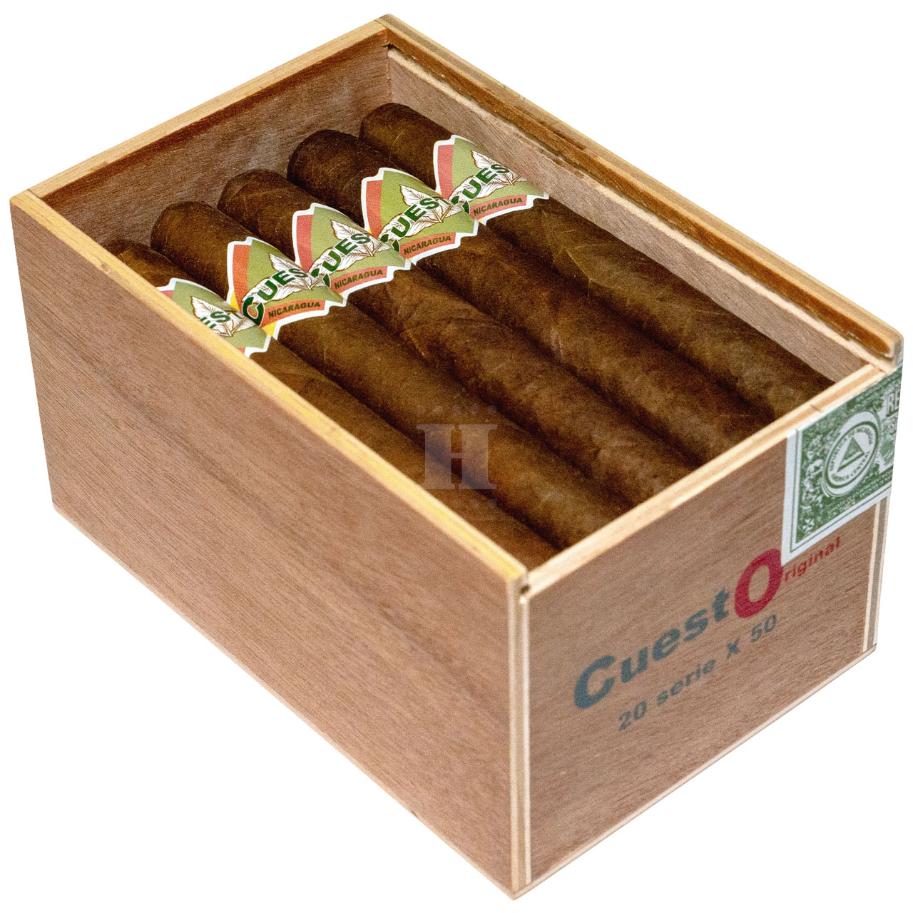 cuest-original-serie-x-50-zigarre-einzelzigarre-kakao-holz image 2