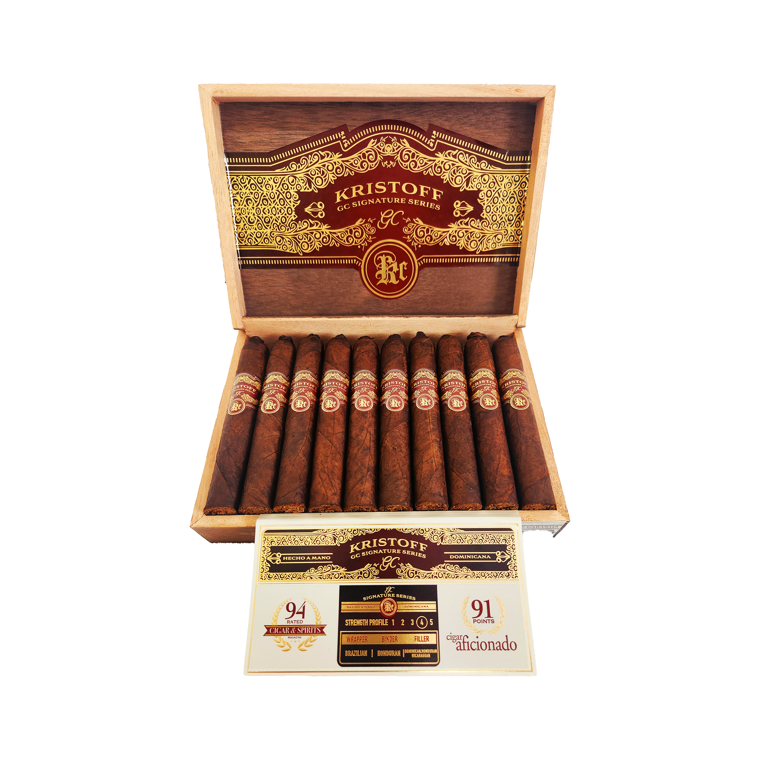 kristoff-gc-signature-robusto-zigarre-5-5x54-espresso-schoko image 1