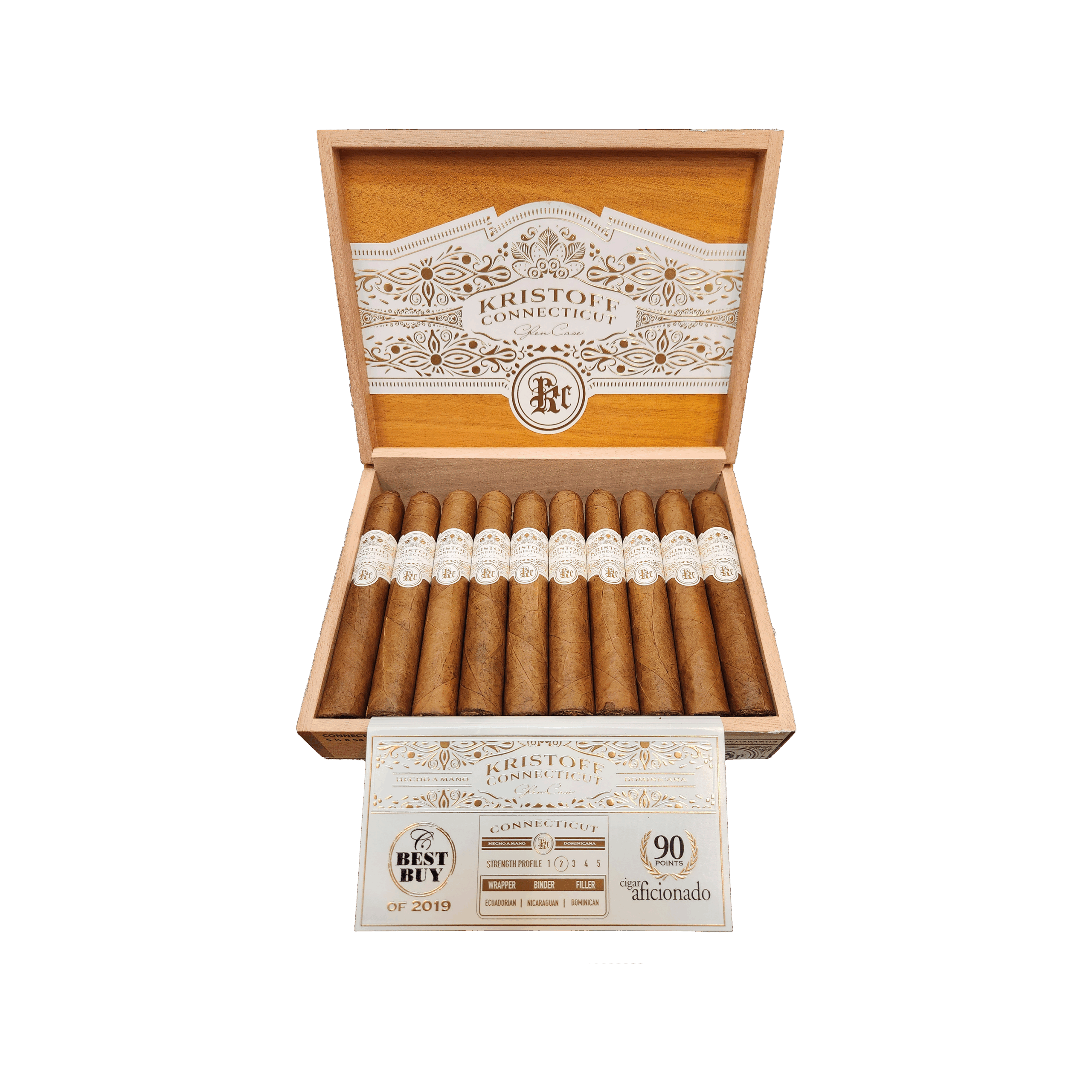 kristoff-connecticut-robusto-zigarre-5-5x54-mild image 1