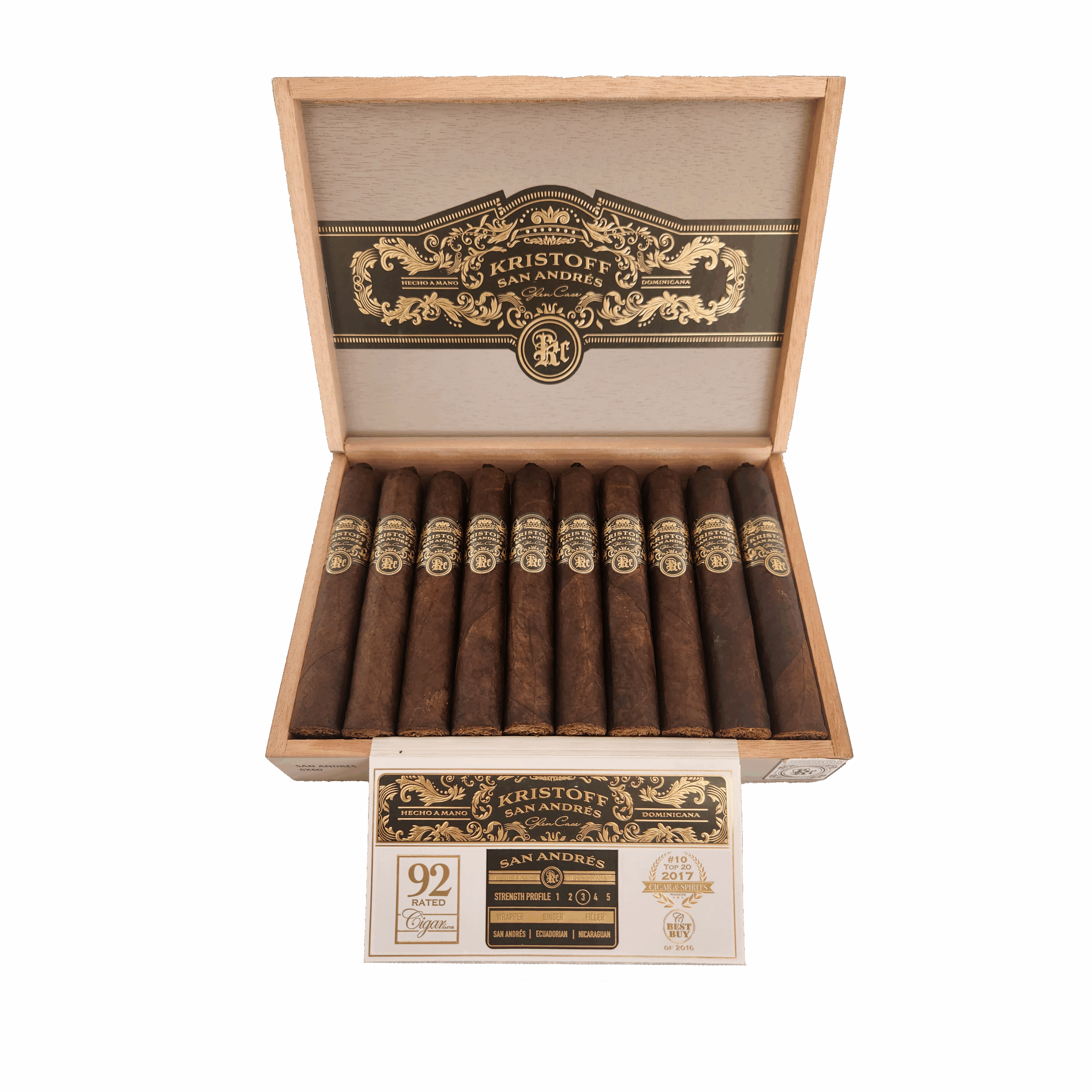 kristoff-san-andres-robusto-zigarre-einzeln-schokoladig image 1