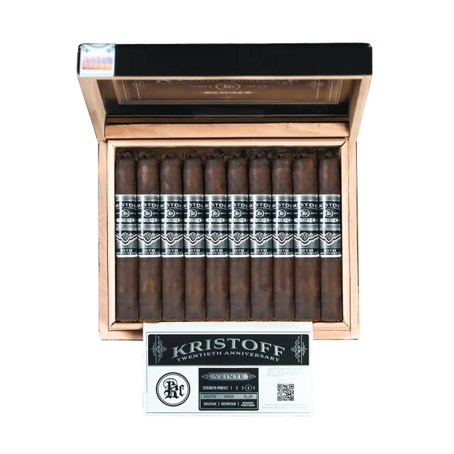 kristoff-veinte-robusto-zigarre-5x50-schokolade image 1