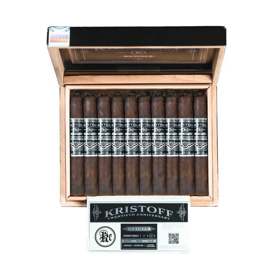 kristoff-veinte-robusto-zigarre-5x50-schokolade image 1