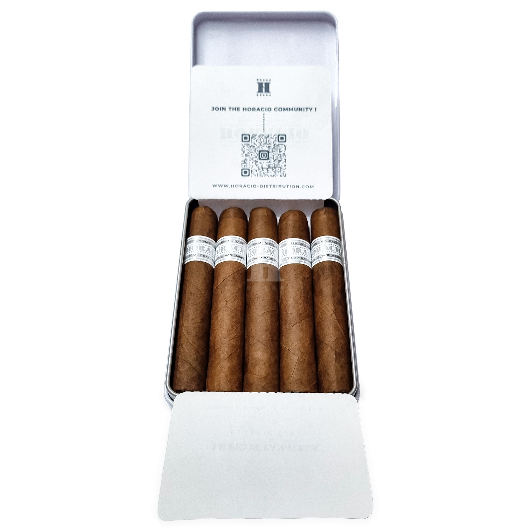 horacio-le-petit-panatela-classic-line-zigarre-metallbox-erdnuss image 3