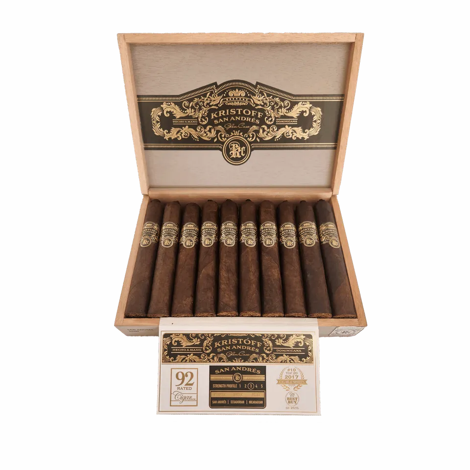 kristoff-san-andres-robusto-zigarre-einzeln-schokoladig image 1