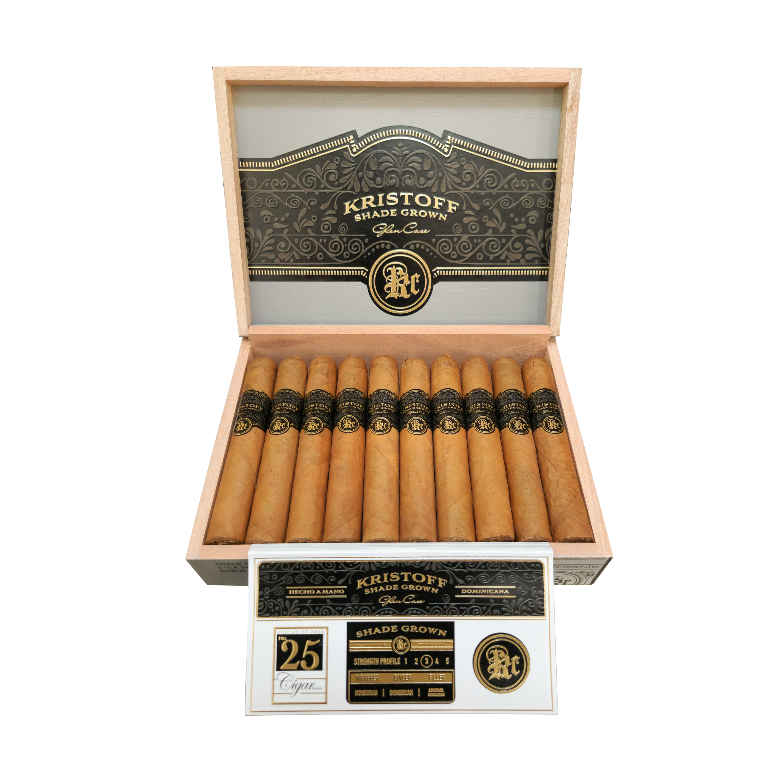 kristoff-shade-grown-robusto-zigarre-5-5x54-milde-connecticut image 1
