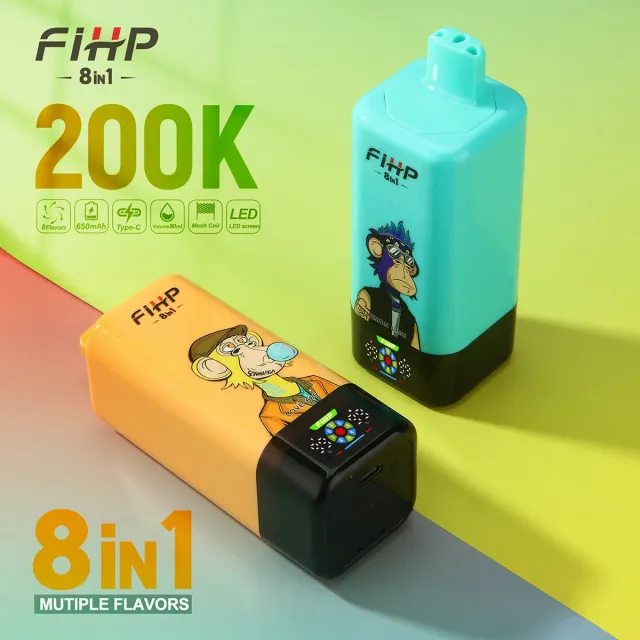 fihp-200000-puff-200k-vape-einweg-e-zigarette-8in1-80ml image 1