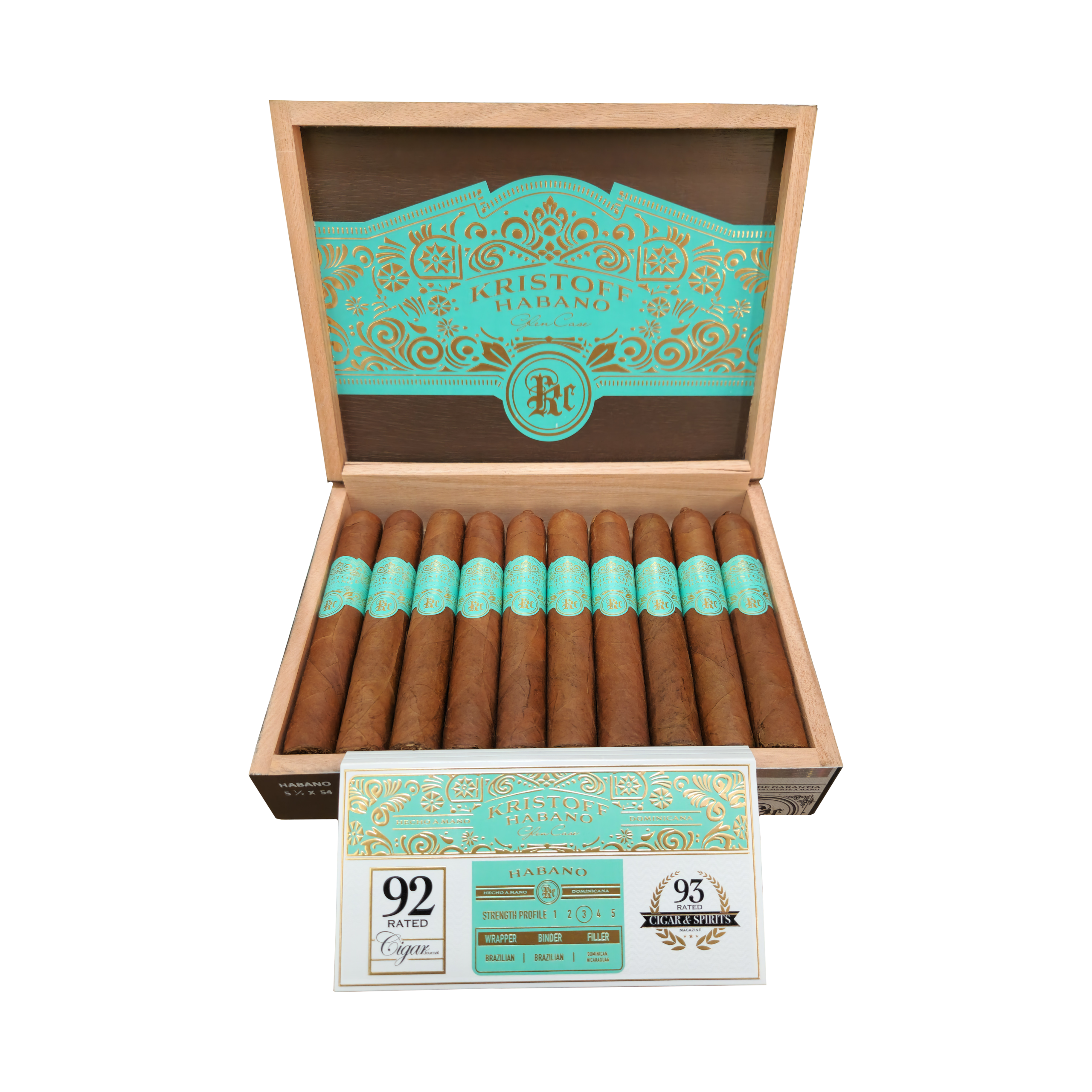 kristoff-habano-robusto-zigarre-5-5x54-mittel image 1