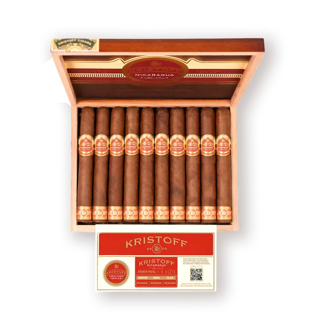 kristoff-nicaragua-robusto-zigarre-5x50-kr-ftiger-puro image 1