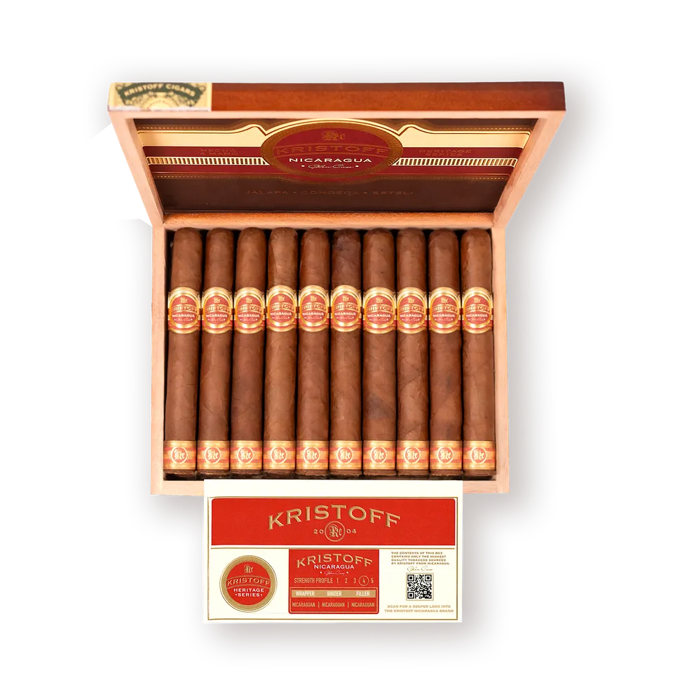 kristoff-nicaragua-robusto-zigarre-5x50-kr-ftiger-puro image 1