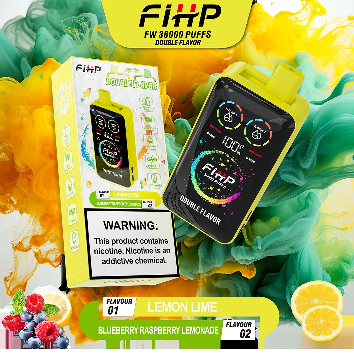 fihp-36k-2-in-1-power-control-vape-32ml-display image 6