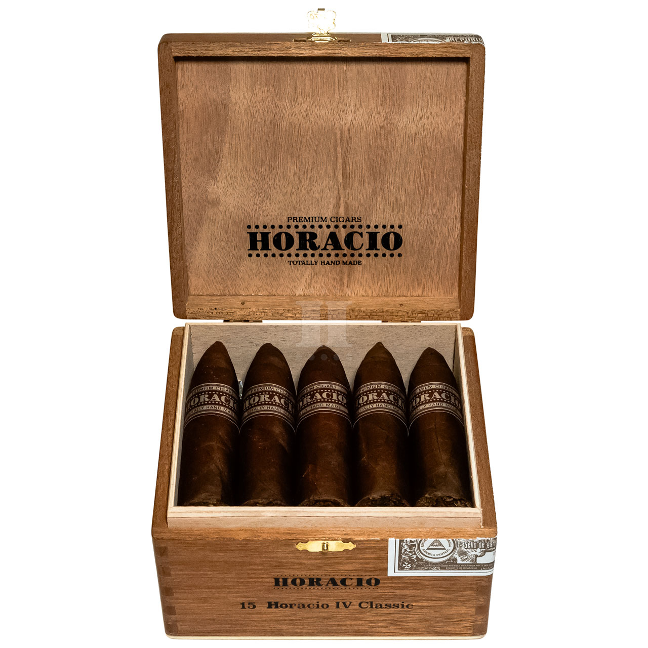 horacio-iv-classic-zigarre-belicoso-einzelzigarre-nuss image 3