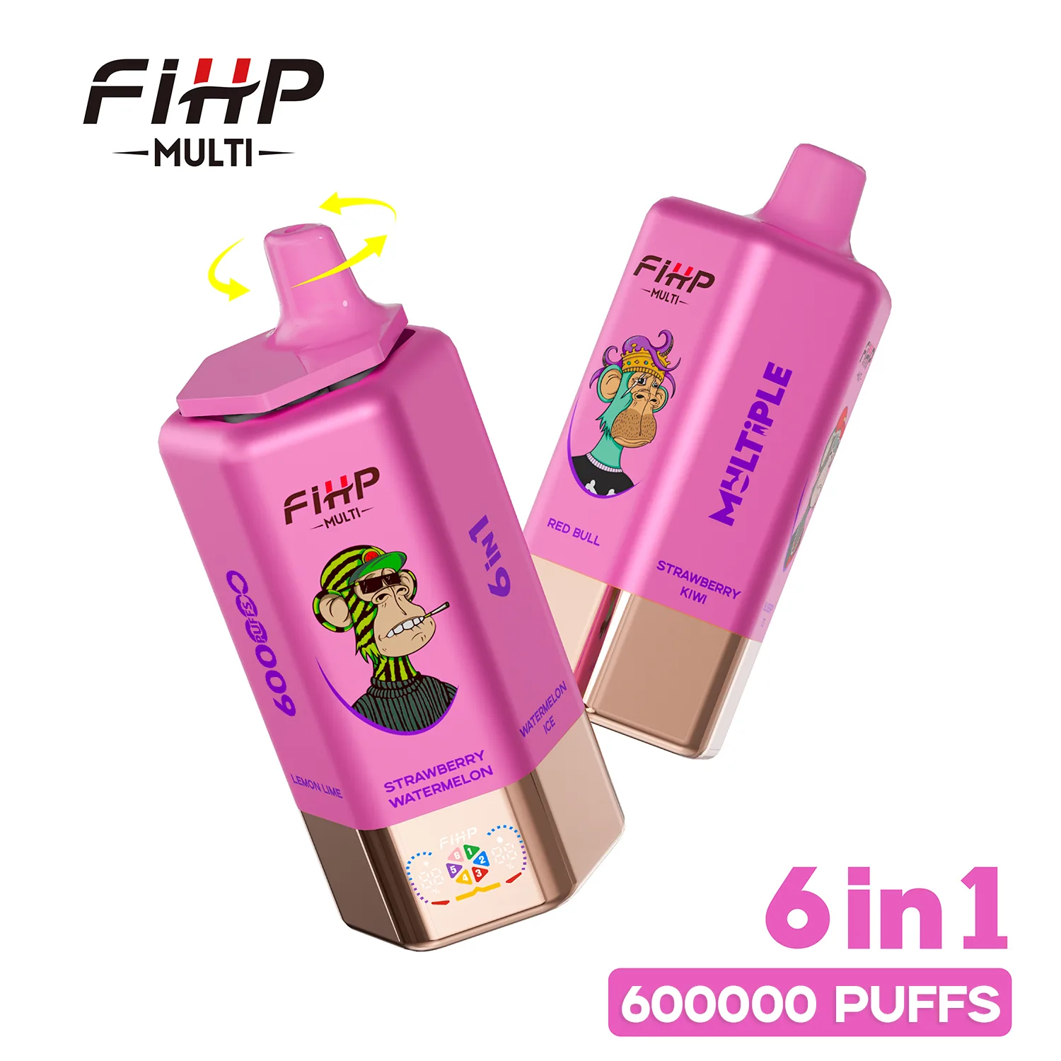 fihp-600k-6-in-1-multi-flavor-vape-64ml-6-aromen image 8