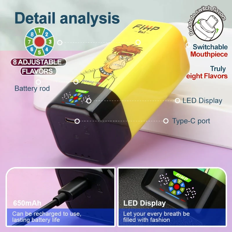 fihp-200000-puff-200k-vape-einweg-e-zigarette-8in1-80ml image 2