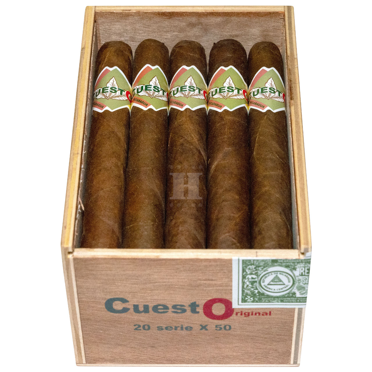 cuest-original-serie-x-50-zigarre-einzelzigarre-kakao-holz image 3