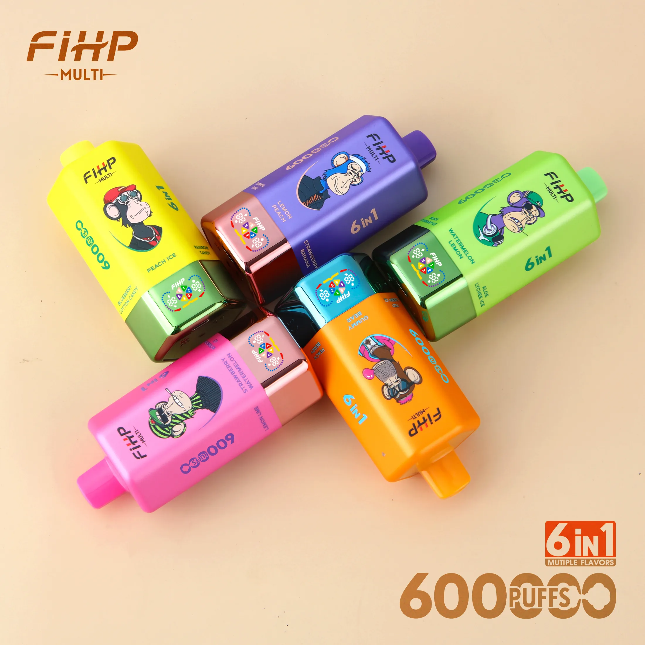 fihp-600k-6-in-1-multi-flavor-vape-64ml-6-aromen image 6